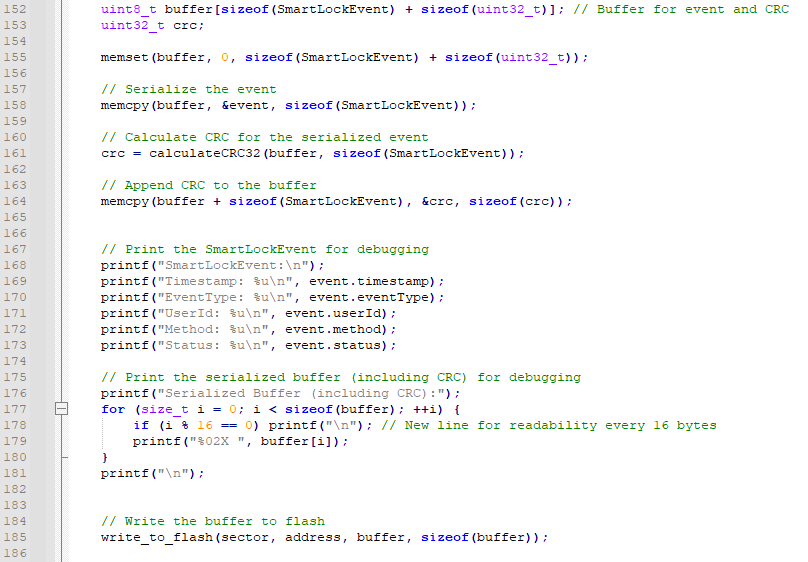 Part of the log_event Function
